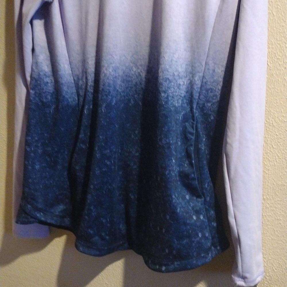 Purple Blue Long Sleeve Pullover Calia L - Picture 4 of 7